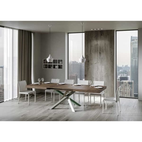 Utdragbart bord - Volantis - Valnöt - Ram 4/A - 90x120/224 cm