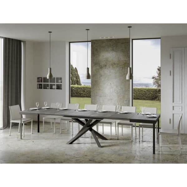VOLANTIS EVOLUTION bord 90x160 utdragbart till 420 cm betong - MÄRKE - Modell - Färg(er) - Huvudfärg