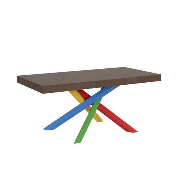Utdragbart bord - Volantis - Valnöt - 90x180/284 cm - Ram 4/B