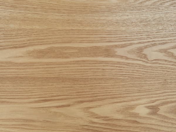 Ruokapöytä vaalea puu 150 x 90 cm MDF-levy kumipuujalat 4 hengen suorakulmainen perinteinen