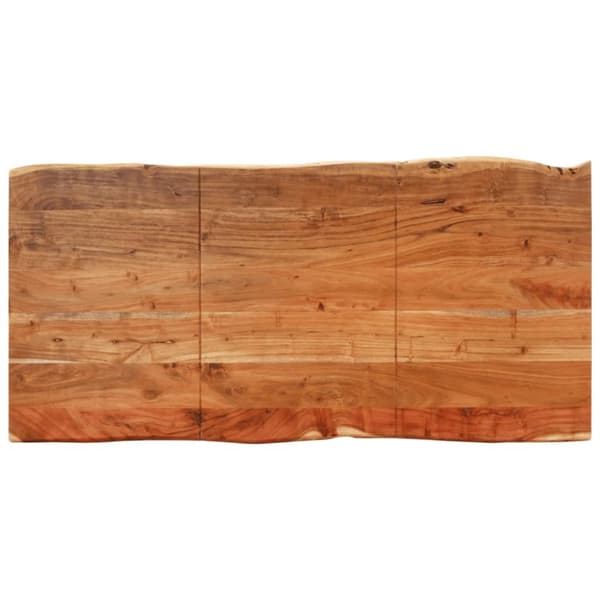 spisebord 140x70x76 cm massivt akacietræ