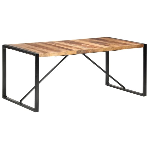 Ruokapöytä 180x90x75 cm massiivipuu