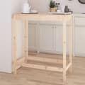 Miniatyrbillede 3 af 8: barbord 100x50x110 cm massivt fyrretræ