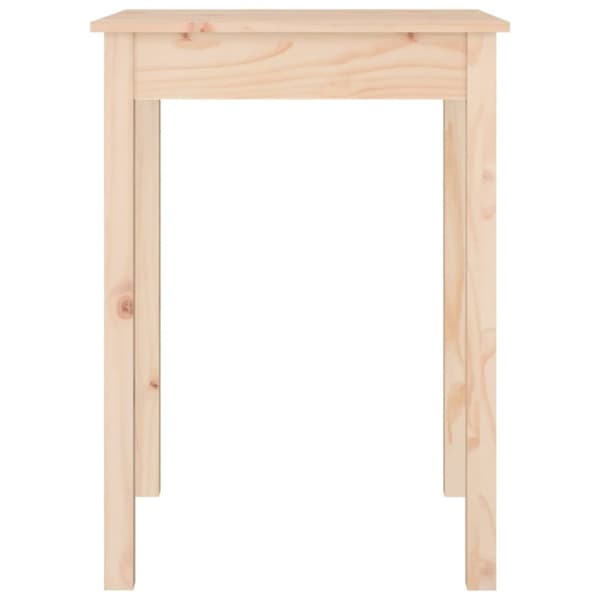 Matbord 55x55x75 cm massivt furuträ