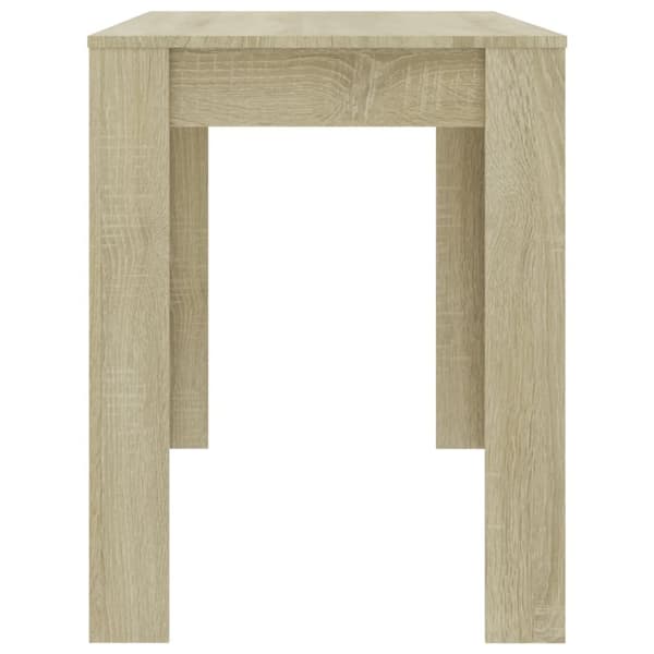 Matbord sonoma-ek 120x60x76 cm konstruerat trä