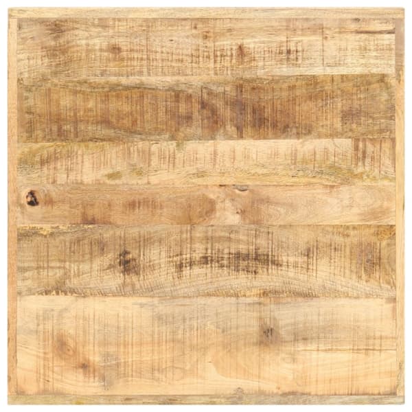 Baaripöytä 60x60x107 cm karkea mangopuu
