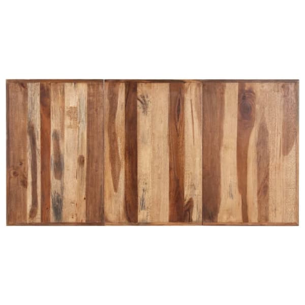 Matbord 180x90x75 cm massivt trä med honungsfinish