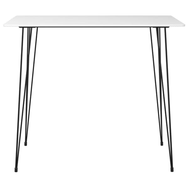 Barbord vit 120x60x105 cm