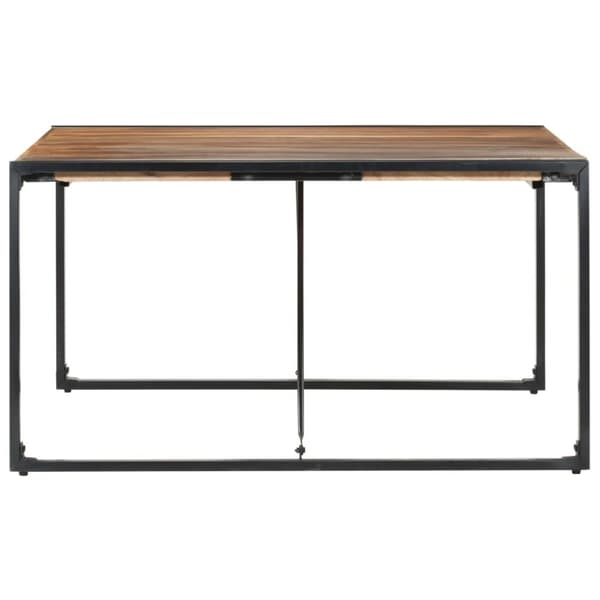 Ruokapöytä 140x140x75 cm massiivipuu
