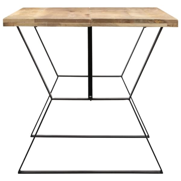 Matbord 140x80x76 cm massivt mangoträ