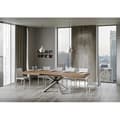 Miniatyrbild 3 av 4: Utdragbart bord - Volantis - Natural Oak - 120/224 cm - 10 personer