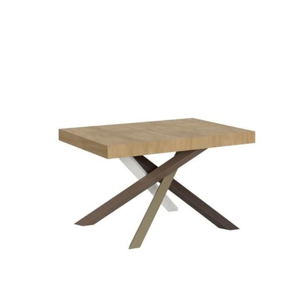 Utdragbart bord - Volantis - Natural Oak - 120/224 cm - 10 personer