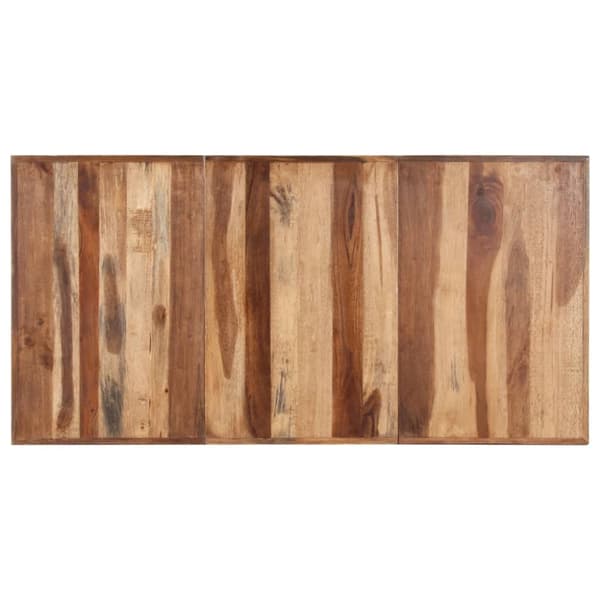 spisebord 160x80x75 cm akacietræ med honningfarvet finish