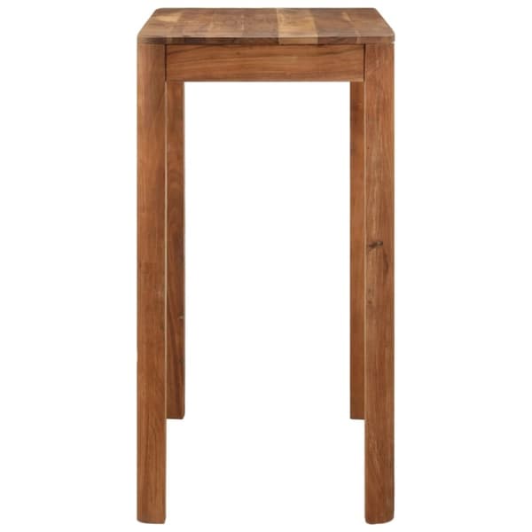 Barbord massivt trä med honungsfinish 110x55x106 cm