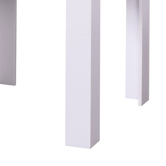 Spisebord - 4 sæder - 80x80 cm - Eg Hvid