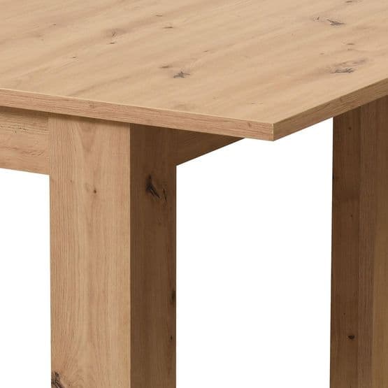 Ruokapöytä - 8 Seats Plus Insert - 160x80 cm - Natural Oak