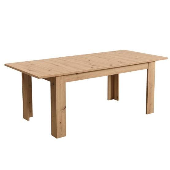 Ruokapöytä - 8 Seats Plus Insert - 160x80 cm - Natural Oak
