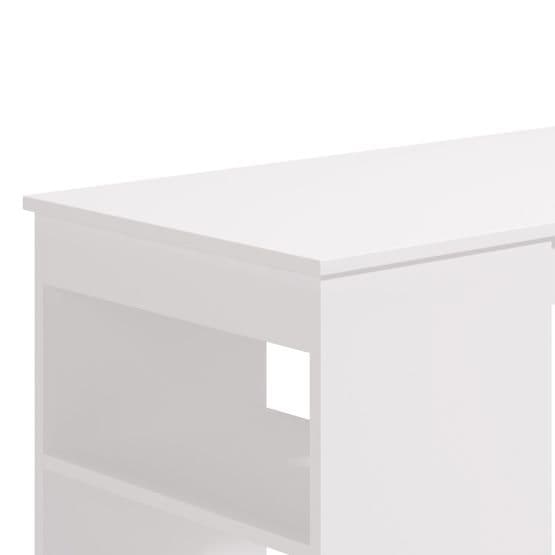 Barbord - 120x50 Cm - Vit