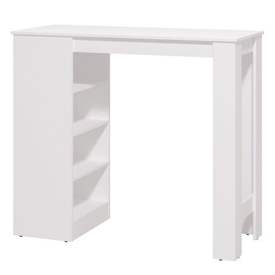 Barbord - 120x50 Cm - Vit