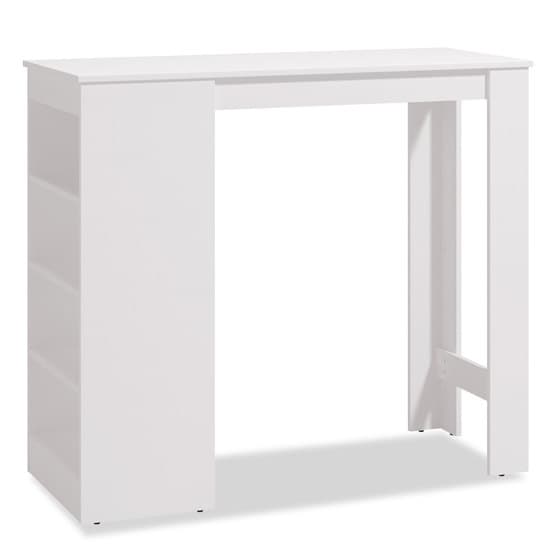 Barbord - 120x50 Cm - Vit