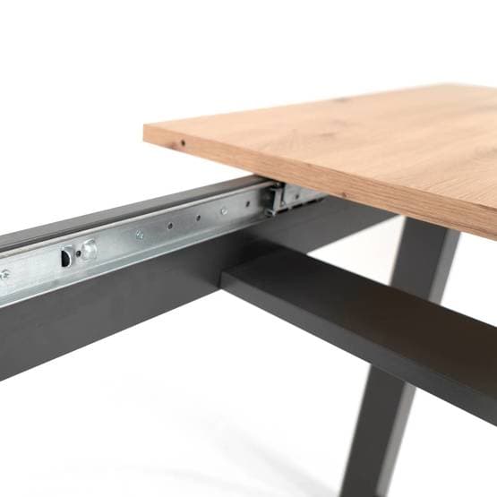Spisebord med ekstra plade - Industrial Style