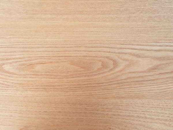 Ruokapöytä vaalea puu 200 x 100 cm MDF-levy kumipuujalat 8 hengen suorakulmainen moderni