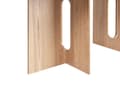 Miniatyrbild 7 av 8: Matbord Ljust trä MDF 200 x 100 cm Askfanerskiva Modern design Köksbord