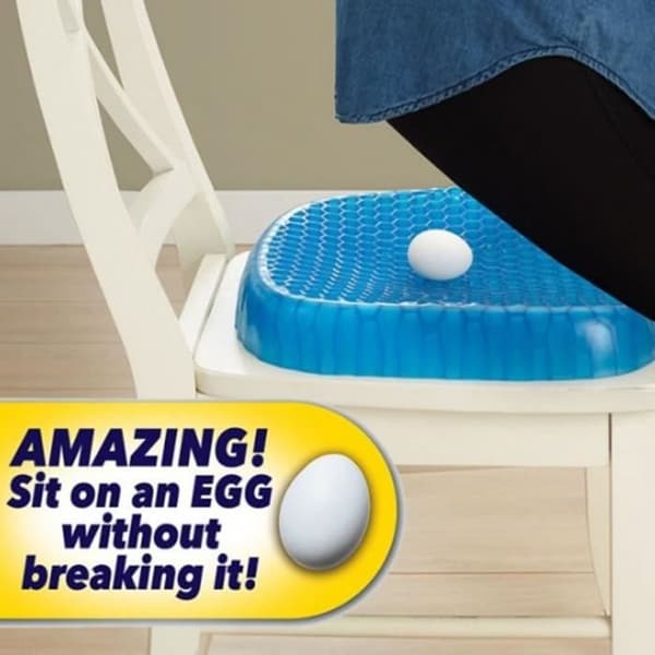 Ortopedisk Gel Sittdyna Andas Honeycomb Memory Foam Komfortkudde Bilstolsdyna