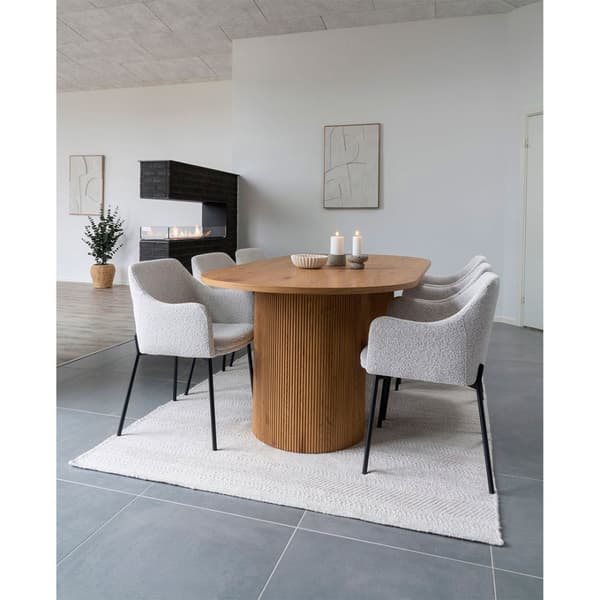 Boavista spisebord 100x210cm natur.