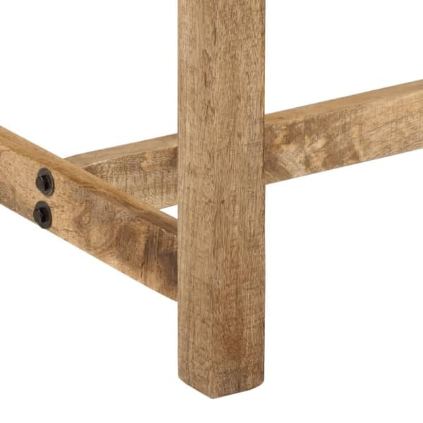 vidaXL spisebord 110x55x75 cm massivt mangotræ