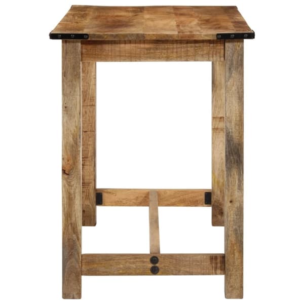 vidaXL Spisebord 110x55x75 cm heltre mango