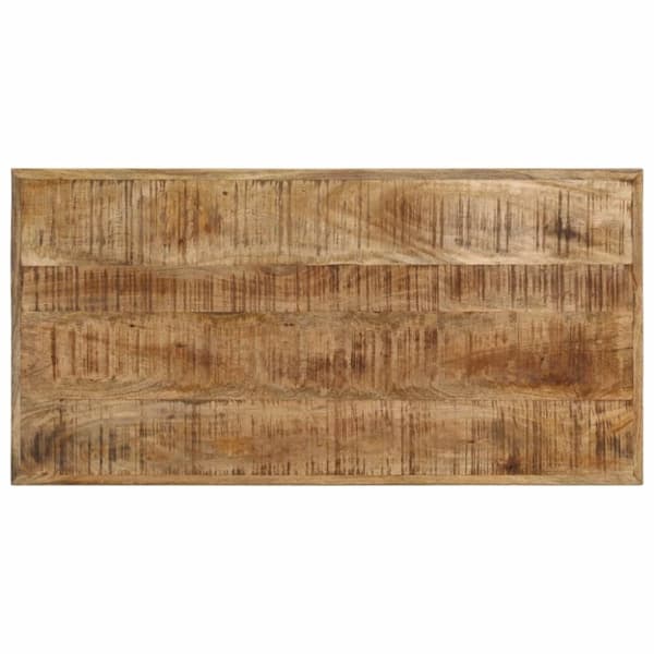 vidaXL Spisebord 110x55x75 cm heltre mango