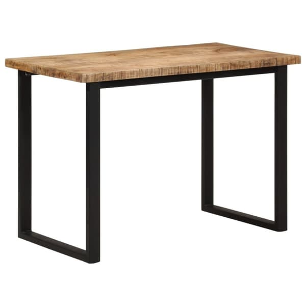 vidaXL Spisebord 110x55x75 cm heltre mango