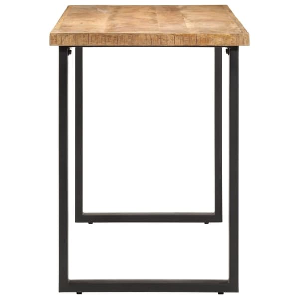 vidaXL spisebord 110x55x75 cm massivt mangotræ