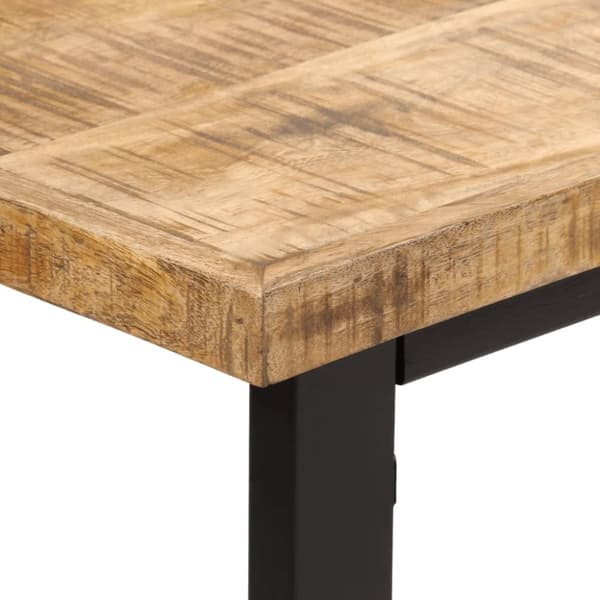 vidaXL spisebord 110x55x75 cm massivt mangotræ