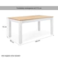 Miniatyrbillede 4 af 11: Spisebord med 4 stole