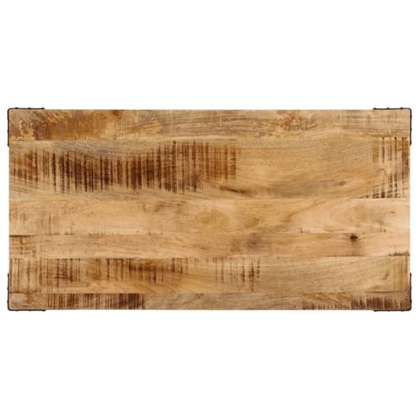 spisebord 110x55x75 cm massivt mangotræ