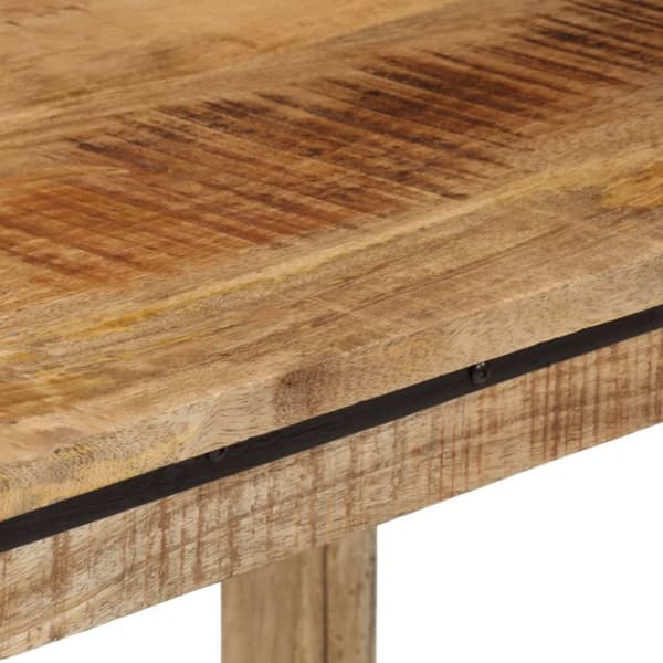 spisebord 110x55x75 cm massivt mangotræ