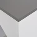 Miniatyrbillede 4 af 6: barbord med skab 115x59x200 cm hvid
