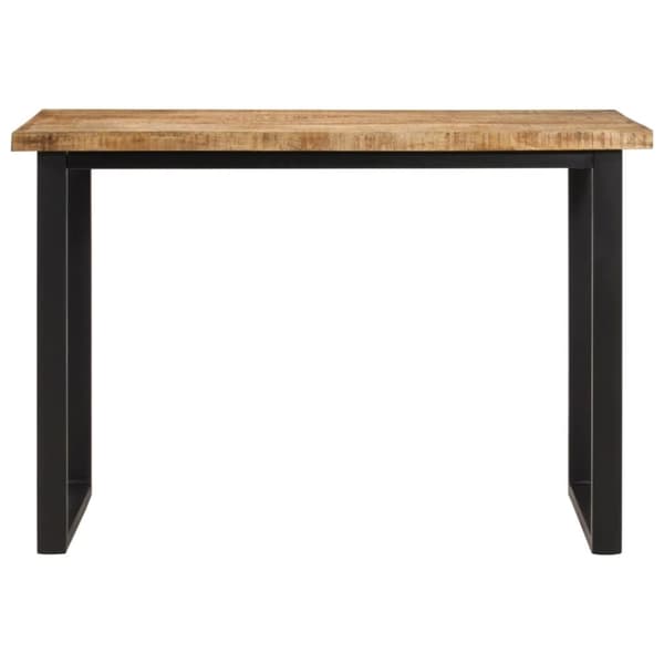 Ruokapöytä 110x55x75 cm täysi mangopuu