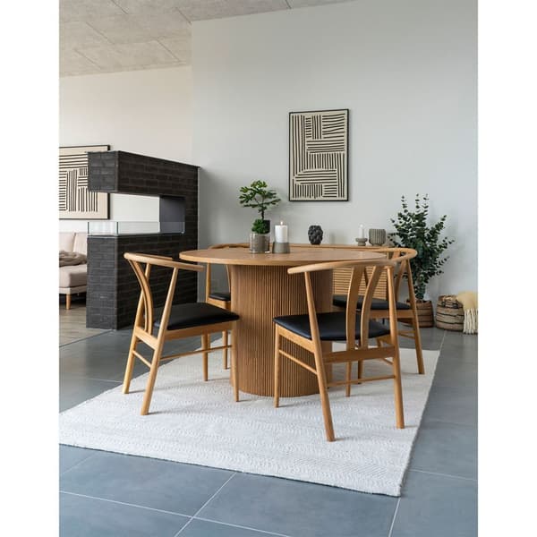 Boavista spisebord Ø120cm natur.