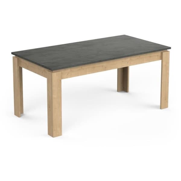 AUSTIN enkelmatbord - 6 personer - Hamilton och Sidewalk ekdekor - L179 x D 90 x H 77 cm - DEMEYERE