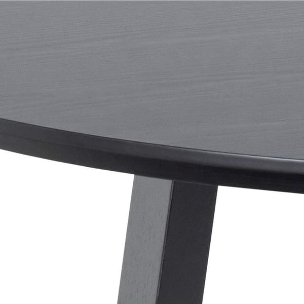 Malika spisebord Ø120cm sort.