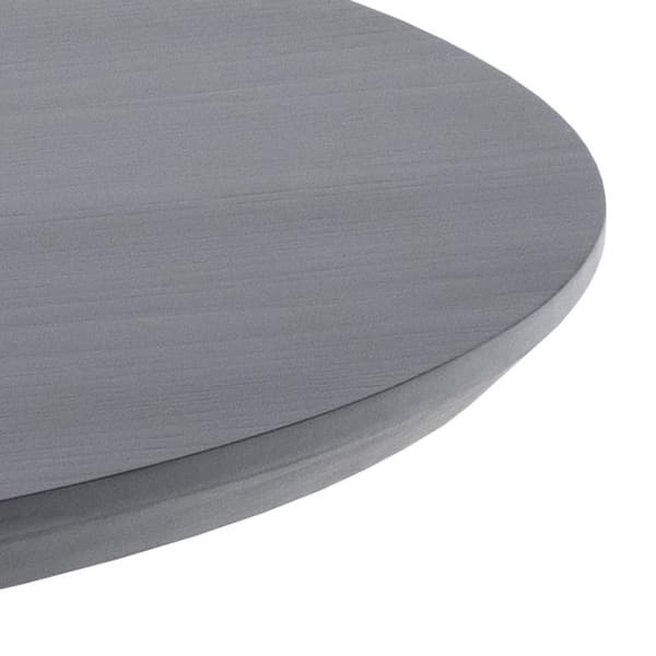 Malika spisebord Ø120cm sort.