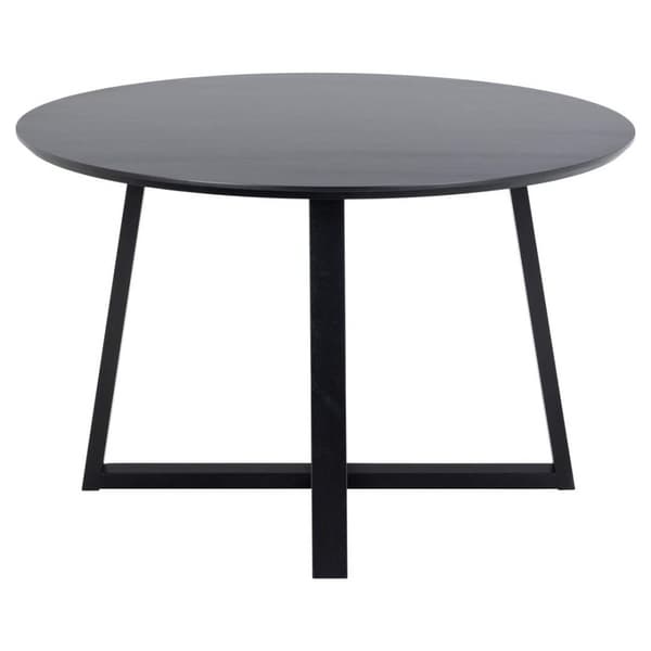 Malika spisebord Ø120cm sort.