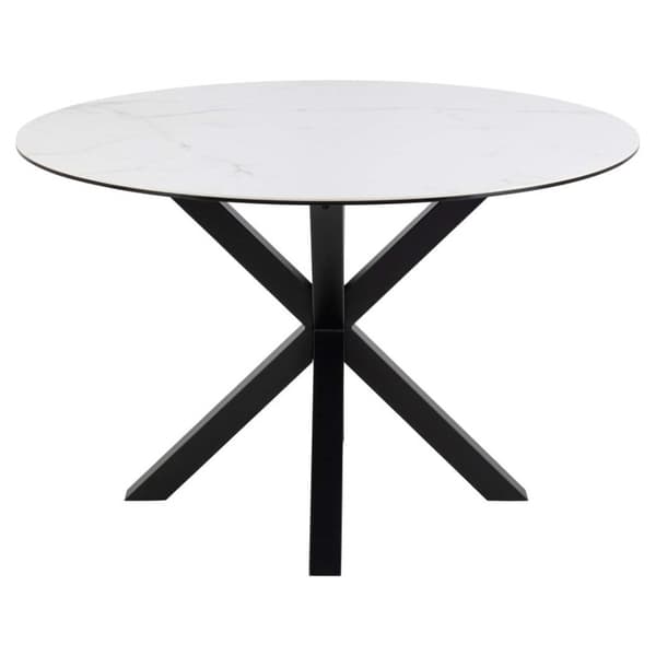 Heaven spisebord Ø119cm hvit.