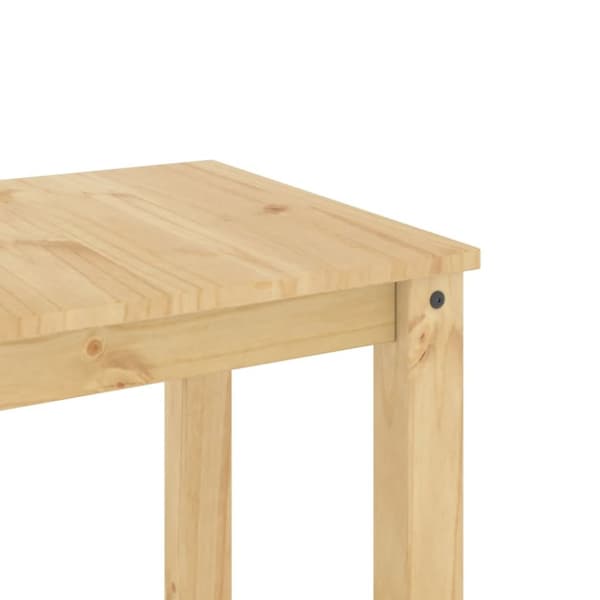 vidaXL Spisebord Panama 117x60x75 cm heltre furu