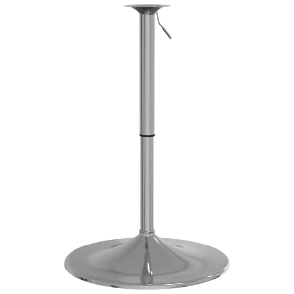 vidaXL barbord Ø60x89,5 cm massivt egetræ mørkebrun