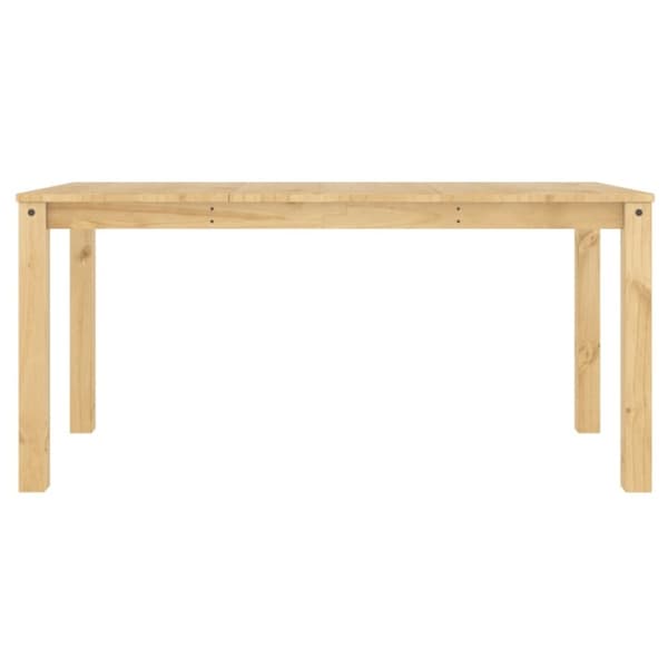 vidaXL spisebord Panama 160x80x75 cm massivt fyrretræ
