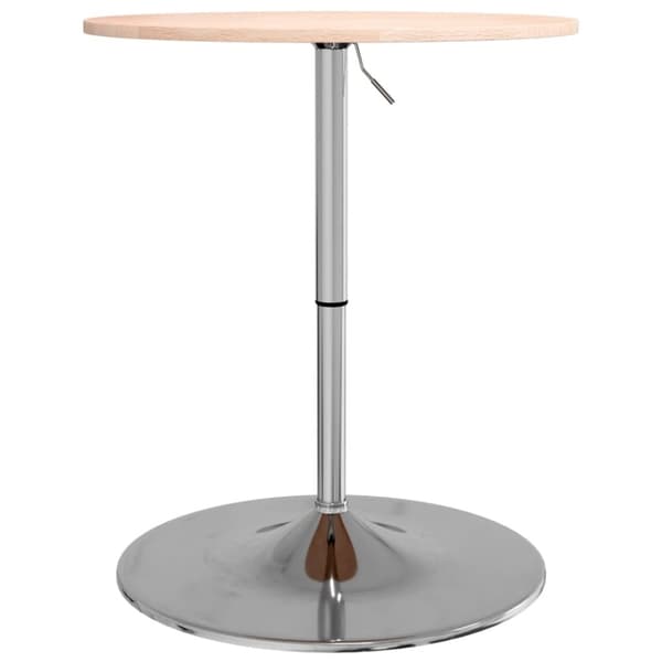vidaXL Barbord Ø60x89,5 cm heltre bøk